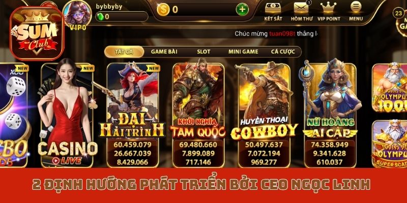 2 định hướng phát triển bởi CEO Ngọc Linh