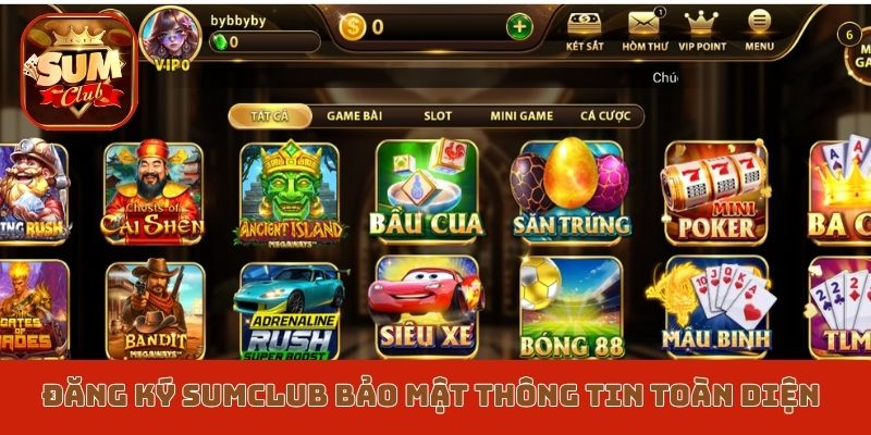 Đăng ký Sumclub bảo mật thông tin toàn diện
