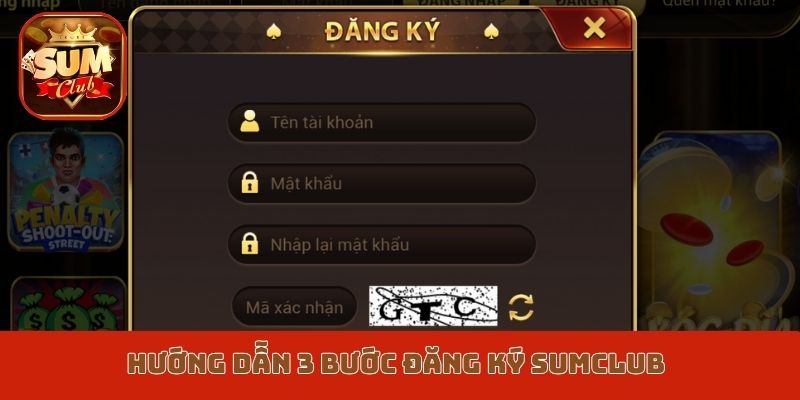 Hướng dẫn 3 bước đăng ký Sumclub